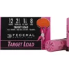 Federal Top Gun Ammunition 12 Gauge 2-3/4" 1-1/8 oz #8 Shot Pink Hull - Midwest Shooters Supply USA