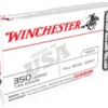 Winchester USA Ammunition 350 Legend 145 Grain Full Metal Jacket - Midwest Shooters Supply USA