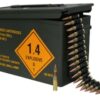 Magtech Ammunition 7.62x51mm NATO M80 148 Grain Full Metal Jacket 500 Linked Rounds in Ammo Can - Midwest Shooters Supply USA