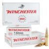 Winchester USA Ammunition 7.62x51mm NATO 147 Grain Full Metal Jacket - Midwest Shooters Supply USA