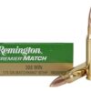 Remington Premier Match Ammunition 308 Winchester 175 Grain Sierra MatchKing Hollow Point Box of 20 - Midwest Shooters Supply USA