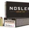 Nosler Match Grade Ammunition 10mm Auto 180 Grain Jacketed Hollow Point - Midwest Shooters Supply USA