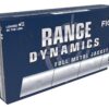 Fiocchi Range Dynamics Ammunition 32 ACP 73 Grain Full Metal Jacket Box of 50 - Midwest Shooters Supply USA