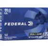 Federal Game-Shok Ammunition 22 Long Rifle 25 Grain #12 Shot Shotshell - Midwest Shooters Supply USA