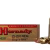 Hornady Varmint Express Ammunition 22-250 Remington 55 Grain V-MAX Box of 20 - Midwest Shooters Supply USA