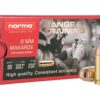 Norma Range & Training Ammunition 9x18mm (9mm Makarov) 95 Grain Full Metal Jacket - Midwest Shooters Supply USA