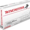 Winchester USA Ammunition 7.62x39mm 123 Grain Full Metal Jacket - Midwest Shooters Supply USA