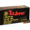 TulAmmo Ammunition 7.62x39mm 122 Grain Full Metal Jacket (Bi-Metal) Steel Case Berdan Primed - Midwest Shooters Supply USA