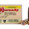 Hornady Custom Ammunition 454 Casull 240 Grain XTP Jacketed Hollow Point Box of 20 - Midwest Shooters Supply USA