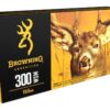 Browning BXR Rapid Expansion Ammunition 300 Winchester Short Magnum (WSM) 155 Grain Matrix Tip Box of 20 - Midwest Shooters Supply USA