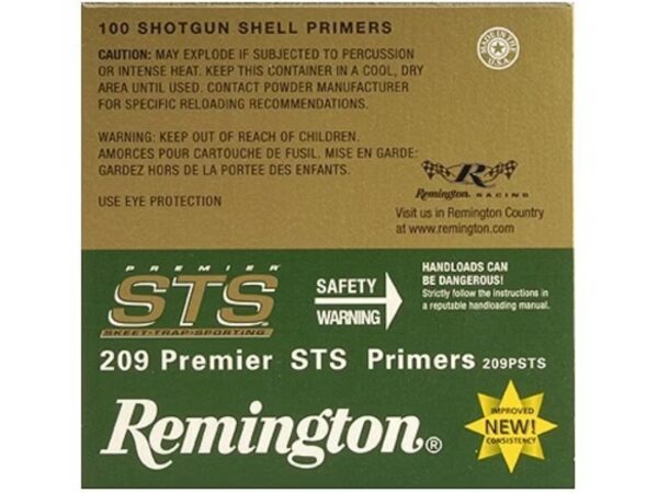 Remington STS Primers #209 Shotshell