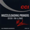 CCI Primers #209 Muzzleloading Box of 100 - Midwest Shooters Supply USA