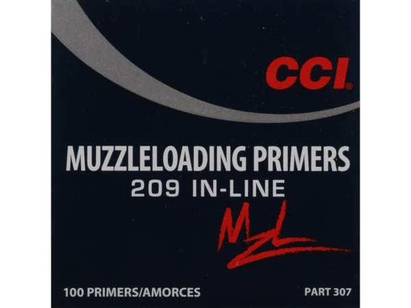 CCI Primers #209 Muzzleloading Box of 100