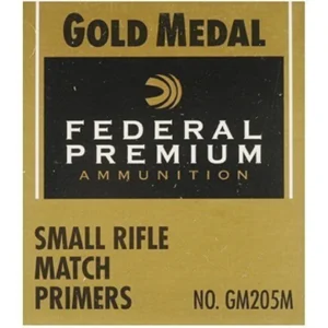 Federal Premium Gold Medal Small Rifle Match Primers #205M