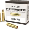 Nosler Custom Brass 308 Winchester Box of 50 - Midwest Shooters Supply USA