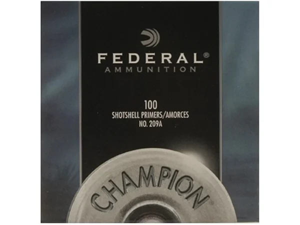 Federal Primers #209A Shotshell 