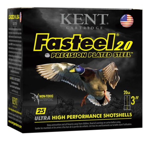 Kent Fasteel Waterfowl 20 Gauge 2.0 Precision Plated Steel