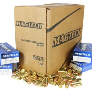 9mm - 115 Grain FMJ - Magtech - 1000 Rounds