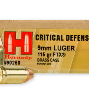 Buy 9mm 115 Grain FTX Hornady Critical Defense