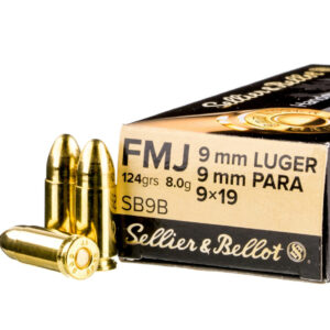 9mm - 124 gr FMJ - Sellier & Bellot