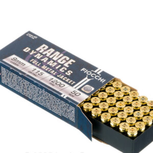 9mm - 115 Grain FMJ - Fiocchi - 1000 Rounds - Midwest Shooters Supply USA