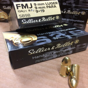 9mm - 124 gr FMJ - Sellier & Bellot